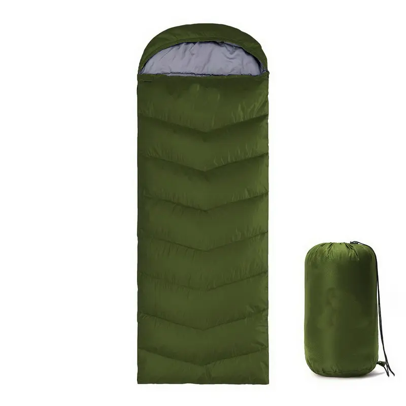 大人のためのカスタマイズされたキャンプスポーツポータブル冬屋外超軽量コンパクトシングルキャンプ寝袋