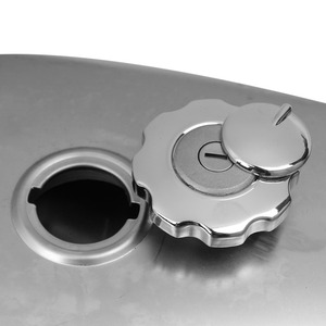 9L Brilliant Blank Style <span class=keywords><strong>Moto</strong></span> Vintage Gas FUEL TANK Cafe Racer avec capuchon avec interrupteur pour HONDA YAMAHA SUZUKI Paint - Product Image 4