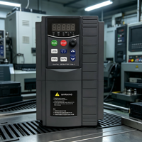Contrôleur de vitesse de moteur OLU 5,5 kW 380 V triphasé VFD pour l'emballage, le travail du bois, les pompes, les ventilateurs, les machines textiles et plastiques