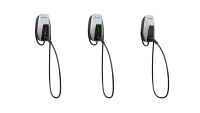 Nouvelle borne de recharge murale TELD 7kW Type 2 AC pour véhicules électriques, avec carte RFID/Plug & Play