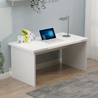 Bureau d'ordinateur d'angle flottant extensible de luxe contemporain, bibliothèque en teck, solution pour petit espace, montage mural, utilisation à domicile ou au bureau