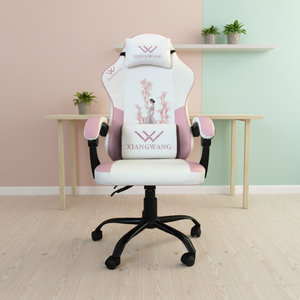 Fauteuil de <span class=keywords><strong>jeu</strong></span> ergonomique pivotant, idéal pour simulateur de course <span class=keywords><strong>PC</strong></span>, inclinable à 360°, réglable en hauteur - Product Image 1