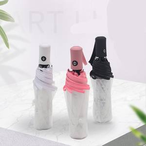 Paraguas Recto Automático de 21 Pulgadas, Plegable en Tres Partes, Transparente, con Logotipo Personalizado, Diseño Clásico, Regalos para Exteriores, Cristal - Product Image 3