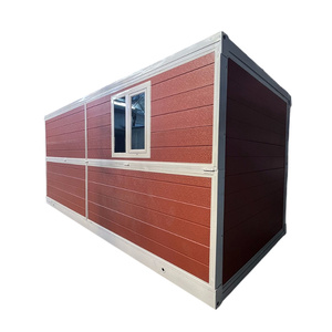 Portable 40ft 20ft Expandable Steel Structure Durable Sandwich Panel Folding Container House-for Outdoor Warehouse <b>Workshop</b> New - Product Image 1
