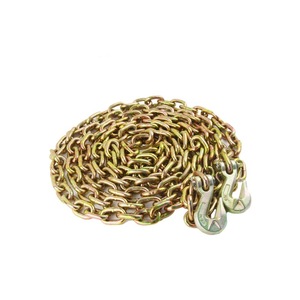 Chaîne soudée Thinkwell 6 mm jaune galvanisée G70 avec crochet pour levage et remorquage - Product Image 2