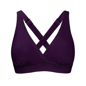 Sujetador Deportivo con Tirantes Cruzados para Mujer, Suave, Cómodo, Transpirable, para Entrenamiento, Running, Yoga, Fitness, Ropa Deportiva - Product Image 1