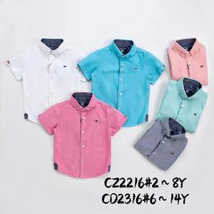 Vêtements d'été pour enfants en gros, T-shirts anti-rétrécissement doux pour garçons de 12 ans, T-shirts décontractés à manches courtes pour garçons, résistants à la décoloration - Product Image 2