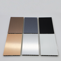 Plinthe de cuisine en aluminium et PVC double couche, plinthe décorative pour armoire, plinthe imperméable pour accessoire d'armoire de cuisine