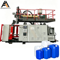 Machines d'extrusion-soufflage pour fûts en PEHD 25L 30L 50L 60L, machine de fabrication de barils en PE automatique certifiée CE