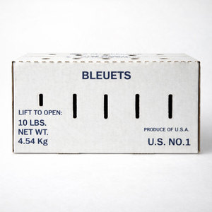 Cold Chain Ventilated Corrugated Carton for Blueberry Transport 10 LBS RSC Industrial Packaging <strong>Box</strong> - Product Image 2