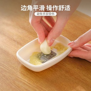 Ginger <b>Grinder</b> Manual Garlic Mincer Food Grade <b>Herb</b> Spice Tool For Kitchen Use - Product Image 4