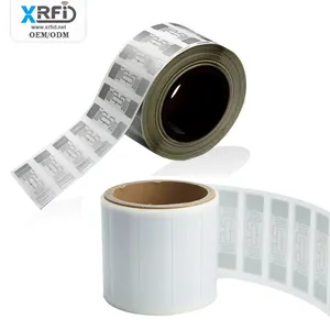 Etichette di carta UHF RFID stampabili etichette per la gestione della linea di produzione di beni del magazzino RFID etichetta RFID