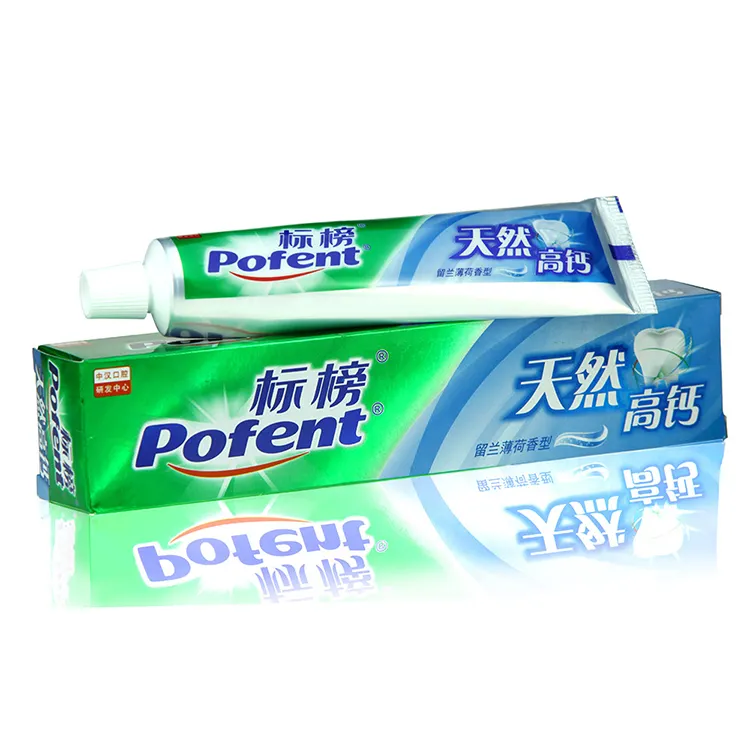 الحلال الجيلاتين معجون الأسنان نكهة النعناع/رخيصة معجون الأسنان من الصين