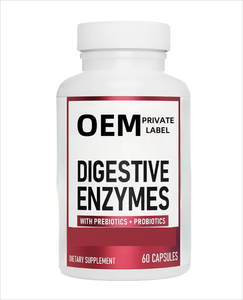 Integratore Organico con Enzimi Digestivi e Probiotici, Consegna Rapida, Etichetta Personalizzata, Fabbrica Certificata GMP ISO - Product Image 1