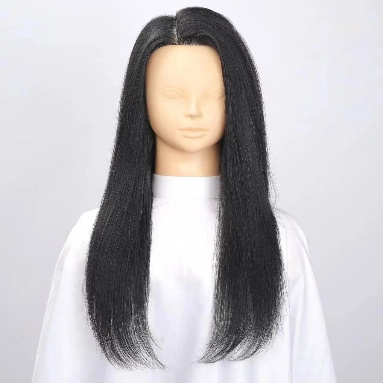 Hair Mannequin Cosmetology 100% Real Human Hair Salon Practice Hairdresser Training Head Mannequin Dummy Doll