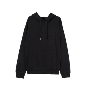 Nouvel arrivage de sweats à capuche de luxe pour hommes 100% coton solide broderie de logo personnalisé survêtement lourd décontracté imprimé polaire vierge - Product Image 3