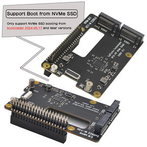 Boîtier Geekworm X1004 Dual 2280 NVMe SSD pour Raspberry Pi 5 E104 - Product Image 3