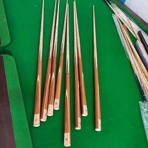 Taco de billar de madera de arce con punta pequeña de 10 mm, duradero, para juego de snooker - Product Image 2