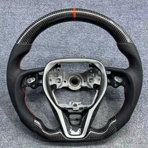 Volante de Fibra de Carbono Brillante YTcarbon para C-HR <span class=keywords><strong>GR</strong></span> Sport <span class=keywords><strong>Corolla</strong></span> <span class=keywords><strong>Cross</strong></span> <span class=keywords><strong>GR</strong></span> - Product Image 5