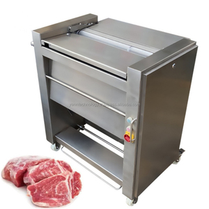 Trancheuse à viande automatique Trancheuse à peau de porc pour longues tranches Machine à éplucher la peau de porc Eplucheur de viande de boeuf Prix de la machine - Product Image 6