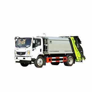Camion compacteur de déchets Dongfeng 4X2 6/9m³ à faible coût pour la gestion des ordures résidentielles et le nettoyage communautaire - Product Image 1