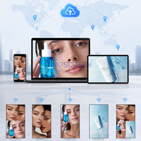 Écran LCD INGSCREEN 4K avec panneau de qualité A, haute luminosité, 2000 nits, durabilité de qualité industrielle, affiche numérique pour salle d'exposition
