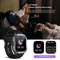 Échantillon gratuit NEEXXT C30 Pro Prix de gros Grand écran tactile 2,19 pouces TFT Tracker sportif BT Appel vocal par téléphone Montre intelligente