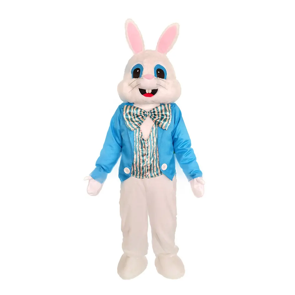 RTS Easter Party Rabbit Costume Bunny Mascot Walking Costume Adult Size Fancy Dress
