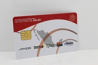 Voll farbige RFID-Visitenkarte Smart PVC Kunststoff Magnet karte Offsetdruck Chipkarten größe