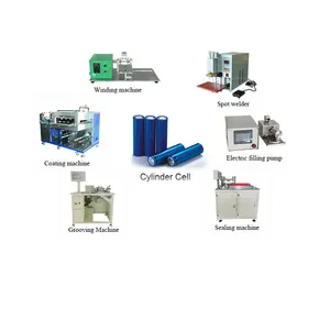 Lithium-Ionen-Zell-Produktions linie Ausrüstung Batterie herstellungs maschine