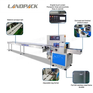 Machine d'emballage en sachet flow pack pour cuillères, fourchettes, rasoirs et couteaux jetables - Product Image 4