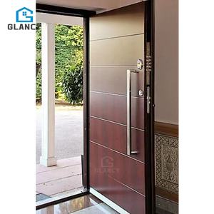 Dernière conception de <span class=keywords><strong>porte</strong></span> en bois en acier de dinde <span class=keywords><strong>blindée</strong></span> entrée de sécurité extérieure portes en acier turques <span class=keywords><strong>prix</strong></span> - Product Image 3