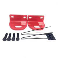 Nouveaux accessoires automobiles, ancre de remorque tout-terrain pour NAVARA D40 2005-2015 4x4, point d'ancrage de récupération en acier, épaisseur 10 mm