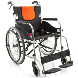 Fauteuil roulant pliable en alliage d'aluminium Yuwell H062C, fauteuil de mobilité manuel léger pour personnes âgées et handicapées, fabriqué dans le Jiangsu - Product Image 4