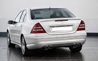 Kit de conversion style AMG en PP pour Mercedes-Benz W203, pare-chocs pour Mercedes W203, kit carrosserie AMG pour Mercedes W203