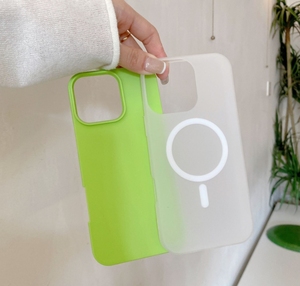 Funda de teléfono de TPU suave con carga inalámbrica magnética para <span class=keywords><strong>iPhone</strong></span> 17 Air 16 15 <span class=keywords><strong>Pro</strong></span> <span class=keywords><strong>Max</strong></span> 14 Plus 13 <span class=keywords><strong>11</strong></span> 12 funda de piel mate colorida 2 en 1 - Product Image 6