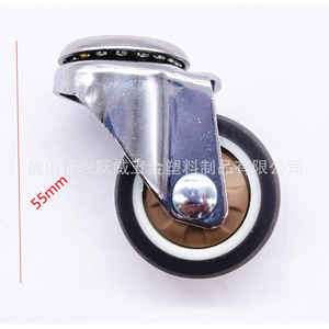 Tpr Rubber Furniture Casters 38mm Diameter <b>Swivel</b> Silent For Coffee <b>Tables</b> And Cabinets - Product Image 2