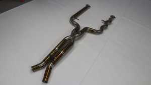 Tubo <span class=keywords><strong>de</strong></span> Escape Intermedio <span class=keywords><strong>de</strong></span> Aleación <span class=keywords><strong>de</strong></span> Titanio S55B <span class=keywords><strong>de</strong></span> Igual Longitud para BMW M3 M4 F80 F82 F83 3.0T 2014-2019 con Sonido Agradable - Product Image 6