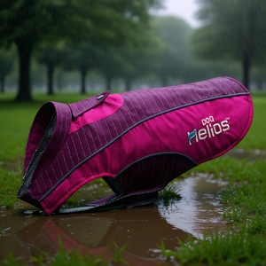 Reflecta-Bolt Sporty <b>Waterproof</b> <b>Dog</b> <b>Coat</b> Jacket Hot Pink Purple X-Small All Seasons Pet Apparel - Product Image 2