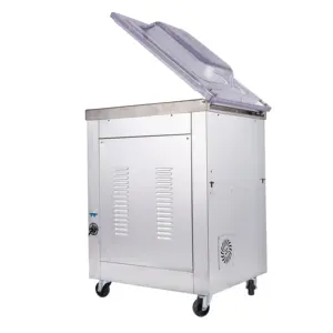 Tas Vakum Plastik Sealer Single Vacuum Kemasan Ruang Mesin Profesional Disesuaikan Mesin Vacuum Sealer Paket