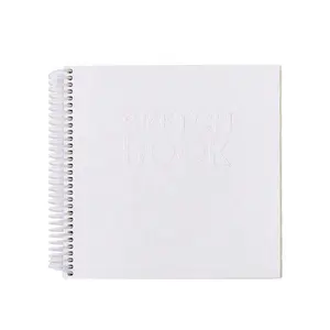 Wholesale Customized Hardcover Loose-leaf Sketch Paper Book Sketchbook sketch pad for Drawing class