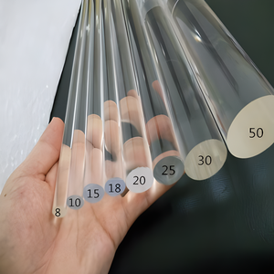 Varilla acrílica de alta transparencia PMMA, plástico rígido ESD extruido con servicio de corte - Product Image 3