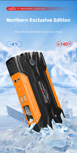 Портативный цифровой экран 99800mA Power Bank 500A/1000A 12 вольт совместимый с дизельным/бензиновым автомобильным аккумулятором зарядное устройство <span class=keywords><strong>Jump</strong></span> <span class=keywords><strong>Starter</strong></span> - Product Image 6