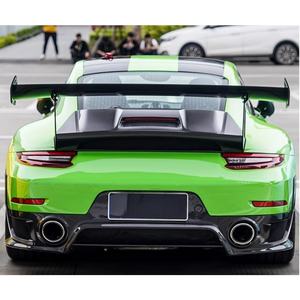 Kit de carrosserie de diffuseur de lèvre arrière en Fiber de carbone sec de haute qualité Style GT2RS amélioré pour <span class=keywords><strong>Porsche</strong></span> <span class=keywords><strong>911</strong></span>/991 - Product Image 5