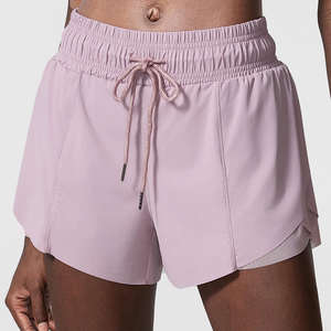 Logo personnalisé Short de sport ample avec cordon de serrage ajustable pour femmes - Product Image 1