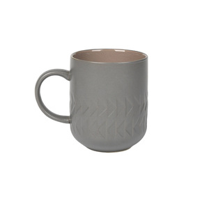 Yüksek Kaliteli Porselen Kahve Kupası Büyük Kapasiteli Vintage Yaratıcı Kabartmalı Doku Partiler İçin Hediyelik - Product Image 2