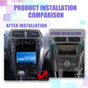 Lecteur multimédia Android Auto 13,6 pouces Écran tactile Autoradio GPS Navigation pour Ford Explorer 2011 2013 2014 2015 2016 2019 - Product Image 5