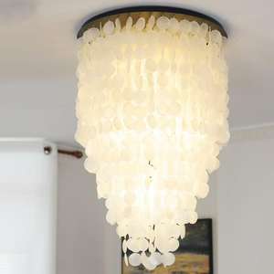 Lámpara de Techo Moderna Asahigoe con Cristales en Cascada, Piedra Natural, Duradera, para Sala de Estar, Escalera, Vestíbulo de Hotel, LED de Lujo - Product Image 4