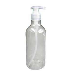 500ml Pump <b>Empty</b> Hand Sanitizer <b>Bottle</b> Big Volume PET Lotion <b>Bottle</b> with Screw Cap Skin Care Liquid Container - Product Image 2