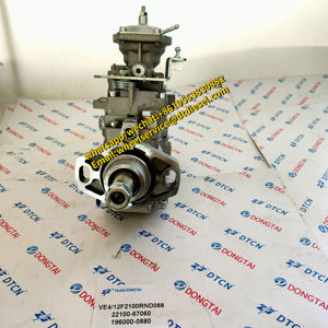 مضخة حقن وقود الديزل VE4/12F2100RND088، 22100-67060، 196000-0880 - Product Image 4